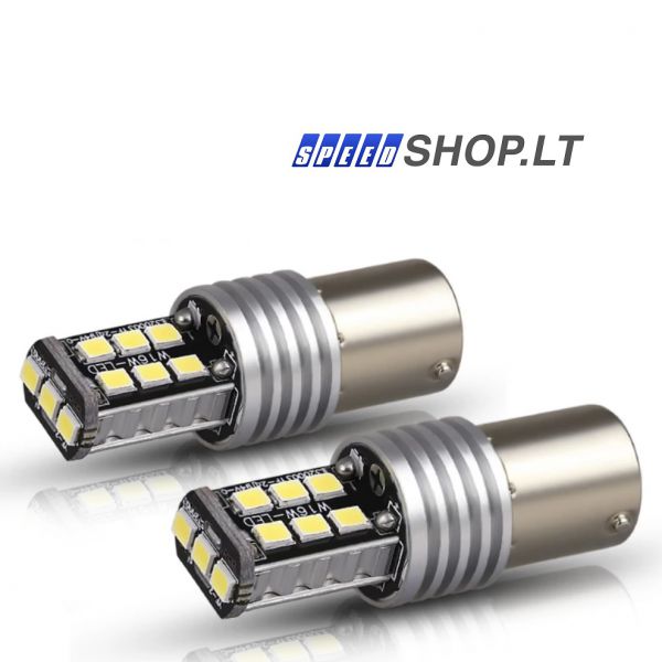 LED 1156 oranžinės lemputės DIDO